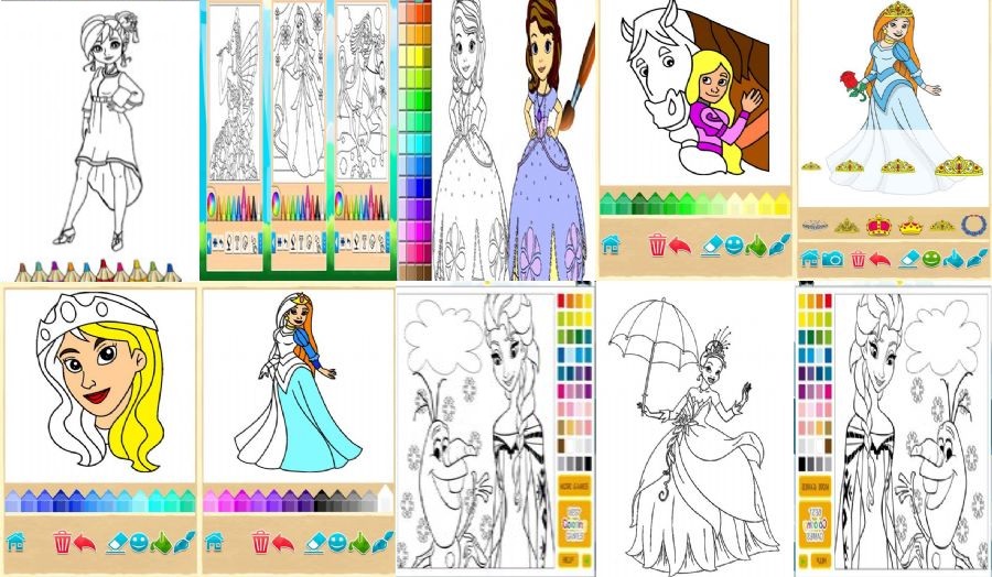 nblg stp com princess coloring