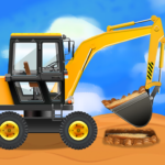 construction vehicles trucks games for kids