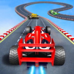formula car stunt car games