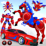 muscle car robot car game