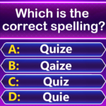 spelling quiz spell trivia